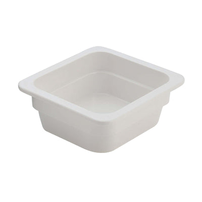Vasca Gastronorm GN 1/6 in Melamina Bianca H 6,5 cm