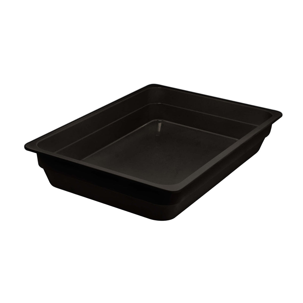 Vasca Gastronorm GN 1/1 in Melamina Nera H 10 cm
