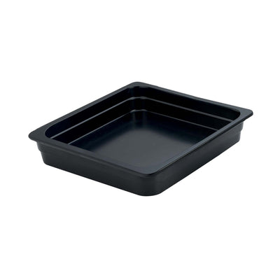 Vasca Gastronorm GN 2/3 in Melamina Nera H 6,5 cm