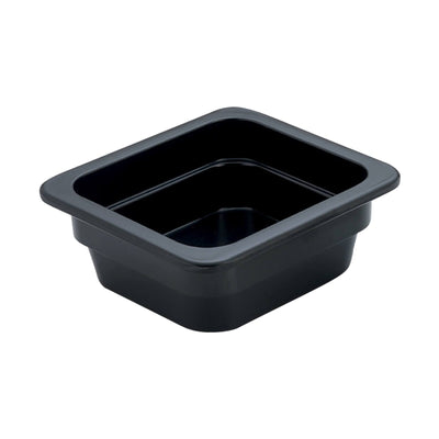 Vasca Gastronorm GN 1/6 in Melamina Nera H 6,5 cm