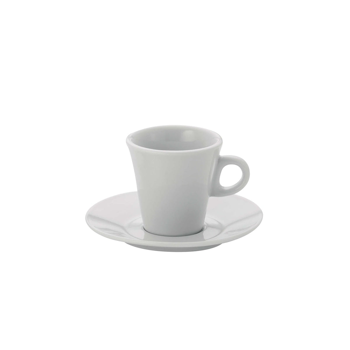 Piattino per Tazza Caffè Oslo Bianco 6 Pezzi