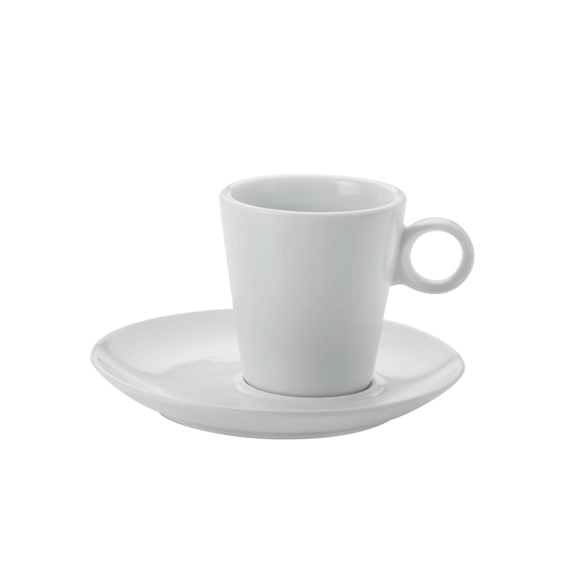 Atene Piattino per Tazza da Tè 6 Pezzi