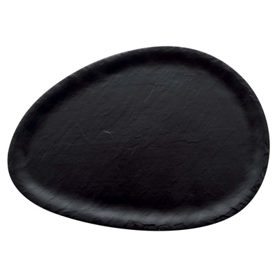 Vassoio a Goccia in Melamina Wengè 35x25 cm 5 Pezzi