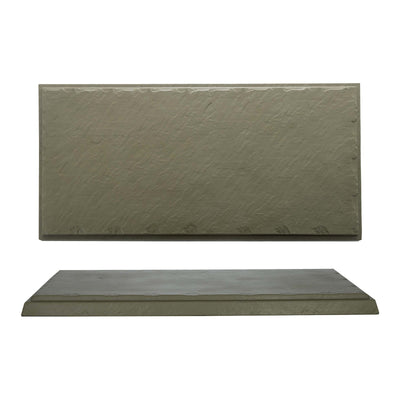 Vassoio Impilabile in Melamina Verde Oliva 49,5x24,5 cm H3