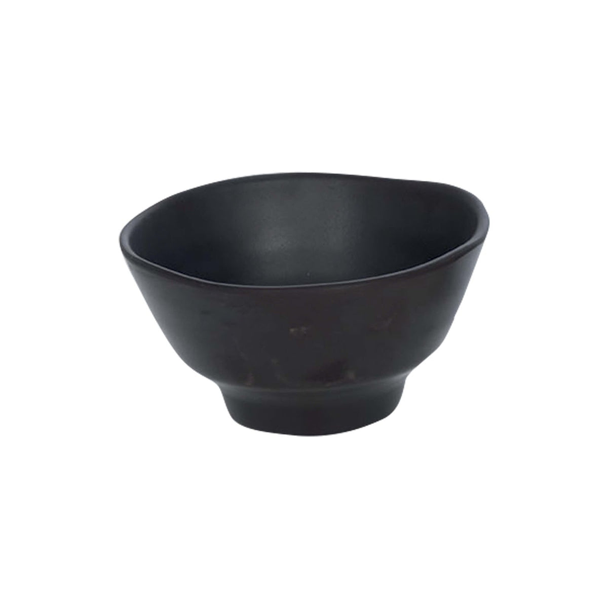 Coppetta Tonda in Melamina Wengè Ø 11,2 cm H 5,9 10 Pezzi