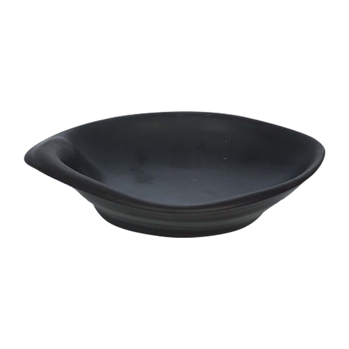 Coppetta Ovale in Melamina Wengè 13,6x10,6 cm H 2,8 10 Pezzi