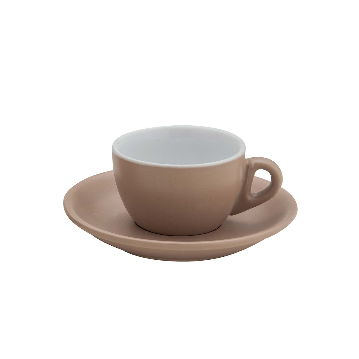 Parigi Tazza Tè Tortora Opaco 18 cl 6 Pezzi