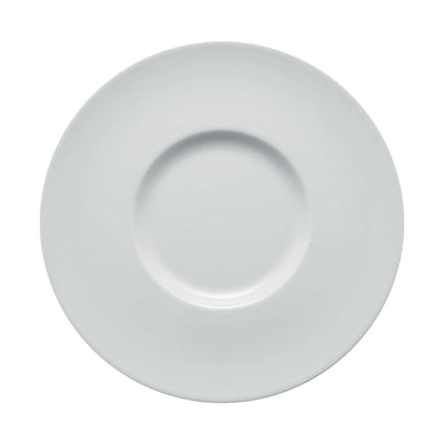 Saturnia Napoli Piatto Piano Gourmet Porcellana Bianca 31 cm 4 Pezzi