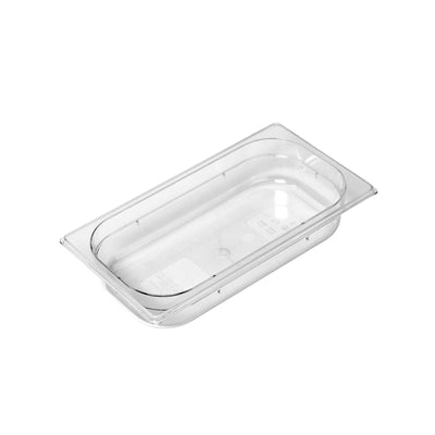 Bacinella Gastronorm GN 1/3 Policarbonato H 6,5 cm 2,4 Litri