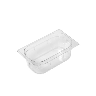 Bacinella Gastronorm GN 1/4 Policarbonato H 15 cm 3,7 Litri