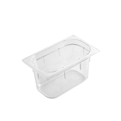 Bacinella Gastronorm GN 1/4 Policarbonato H 20 cm 5,5 Litri