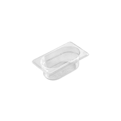 Bacinella Gastronorm GN 1/9 Policarbonato H 6,5 cm 0,6 Litri