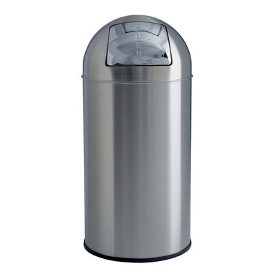 Push Gettacarte in Acciaio Inox Satinato 40 Litri