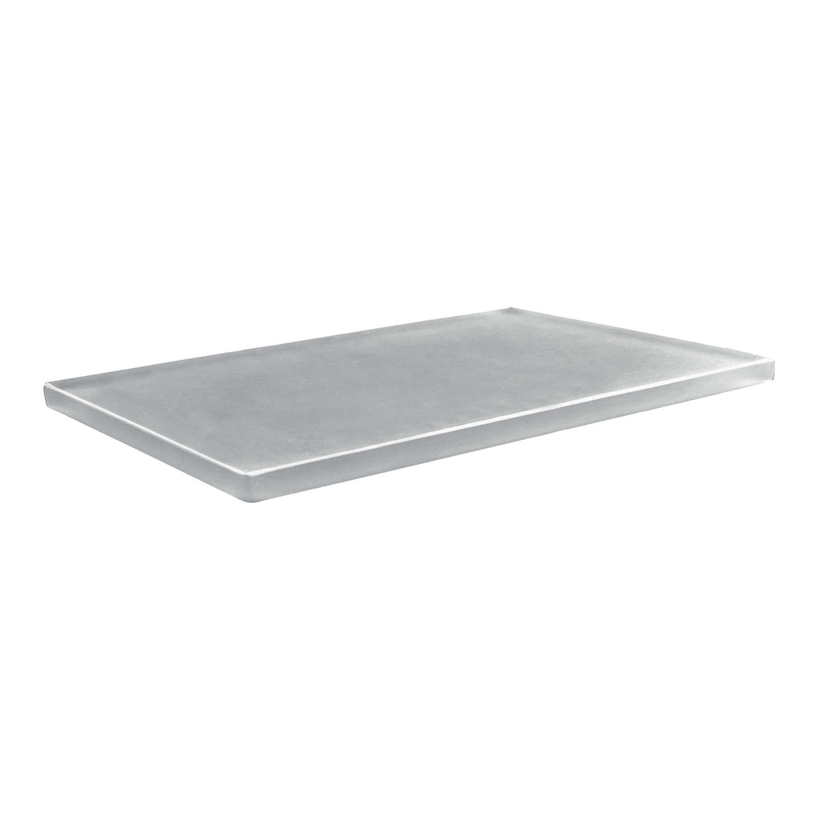 Piano da Buffet in PETG Grigio 30x15 cm H 1,8 cm