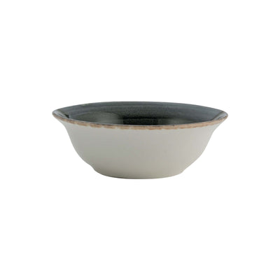 Gural Avanos Antracite Coppetta in New Bone China Decorata a Mano Ø 14 cm 12 Pezzi