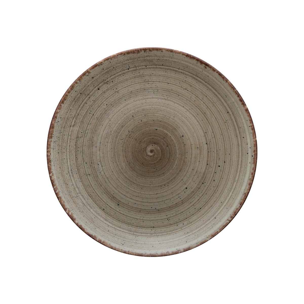 Gural Avanos Terra Piatto Piano New Bone China Ø 27 cm 6 Pezzi