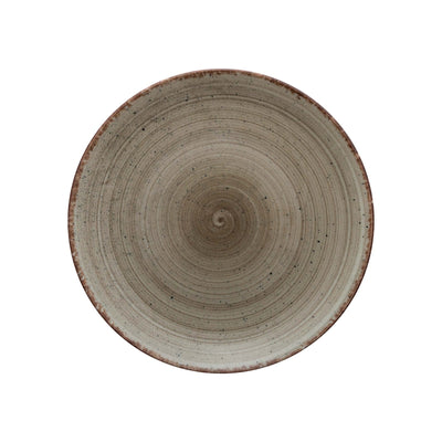 Gural Avanos Terra Piatto Piano New Bone China Ø 27 cm 6 Pezzi