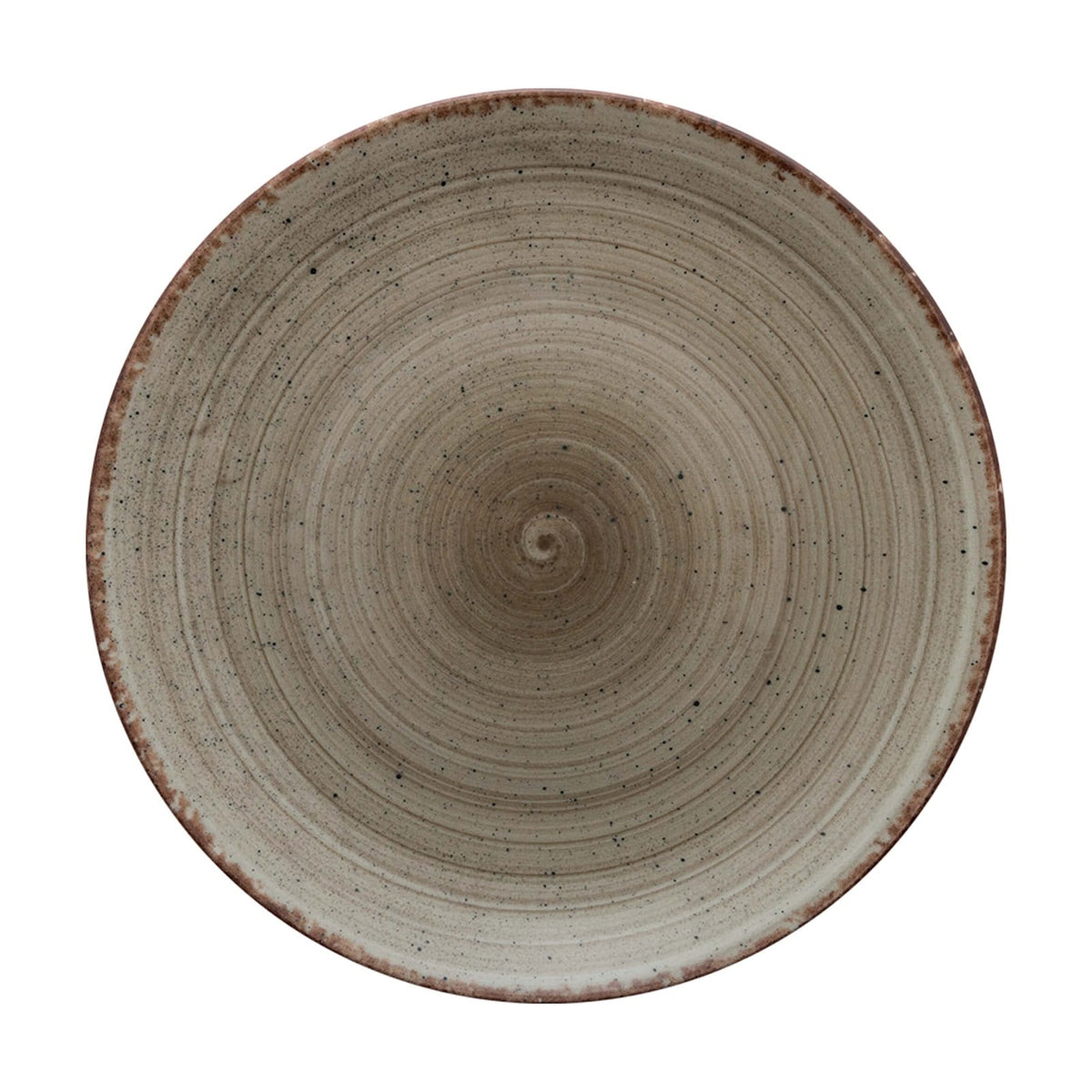 Gural Avanos Terra Piatto Piano New Bone China Ø 30 cm 6 Pezzi
