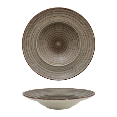 Gural Avanos Terra Piatto Pasta New Bone China Ø 30 cm 6 Pezzi