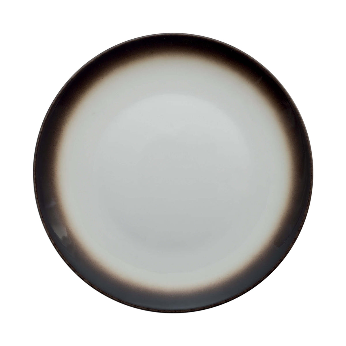 Gural Marmaris Brown Piatto Piano New Bone China Decorato a Mano Ø 30 cm 6 Pezzi
