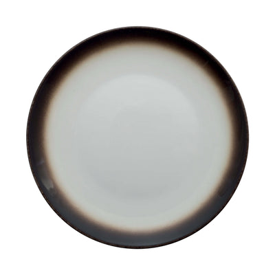 Gural Marmaris Brown Piatto Piano New Bone China Decorato a Mano Ø 30 cm 6 Pezzi