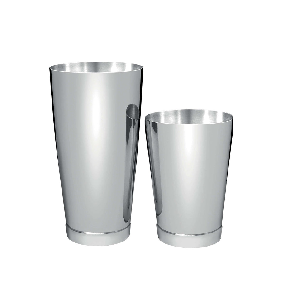 Boston Shaker Kenko Doppio Argento Tin 82,8 cl e Half Tin 53,2 cl