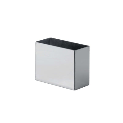 Porta Bustine Zucchero Inox 7,5x3,5 cm H 6 per Bustine Cilindriche