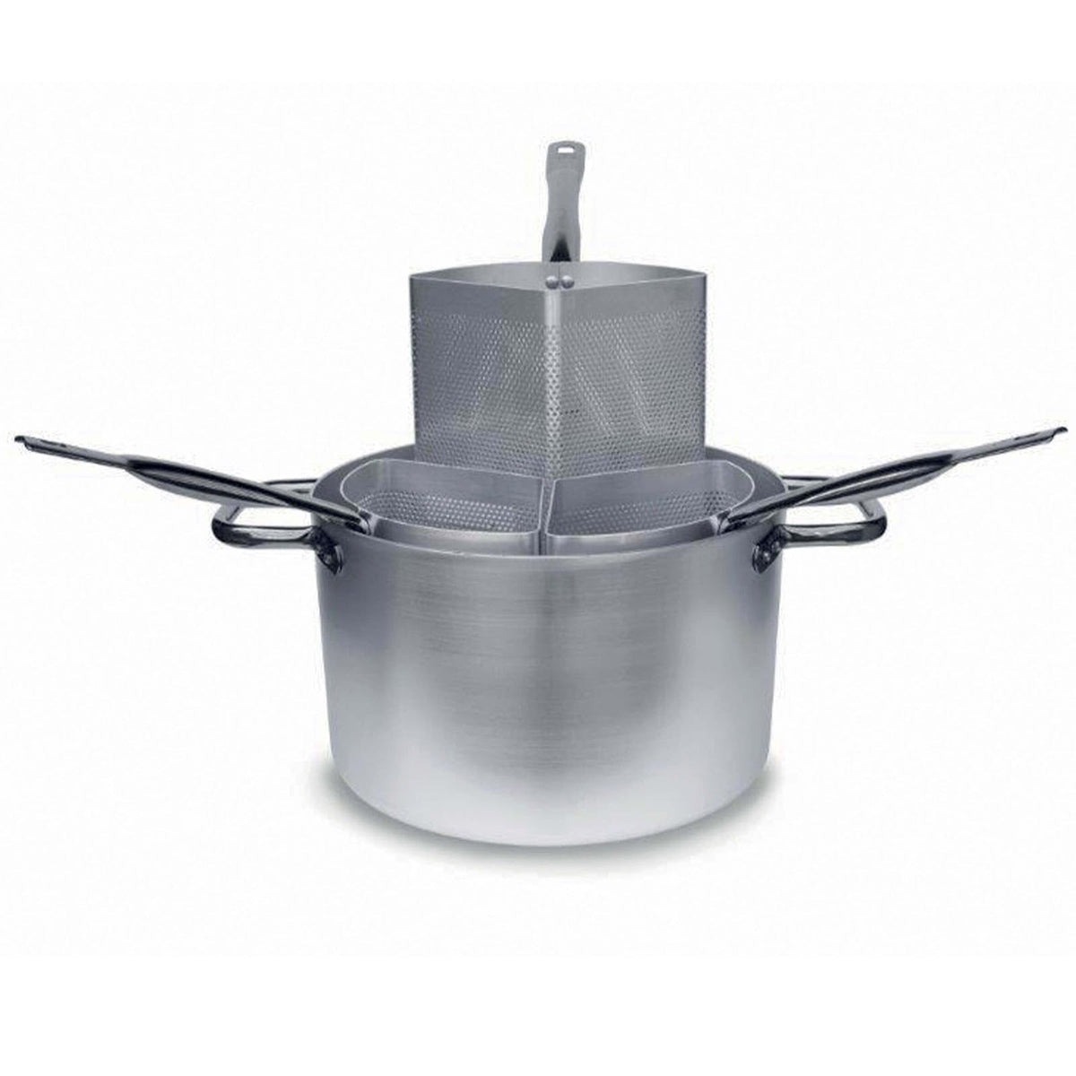Ballarini Casseruola Alta Cuocipasta 3 Spicchi in Alluminio Ø 36 cm H 22 cm