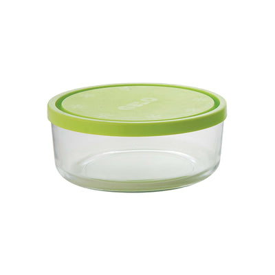 Bormioli Rocco Gelo Box Contenitore con Tappo Verde 11 cm 12 Pezzi