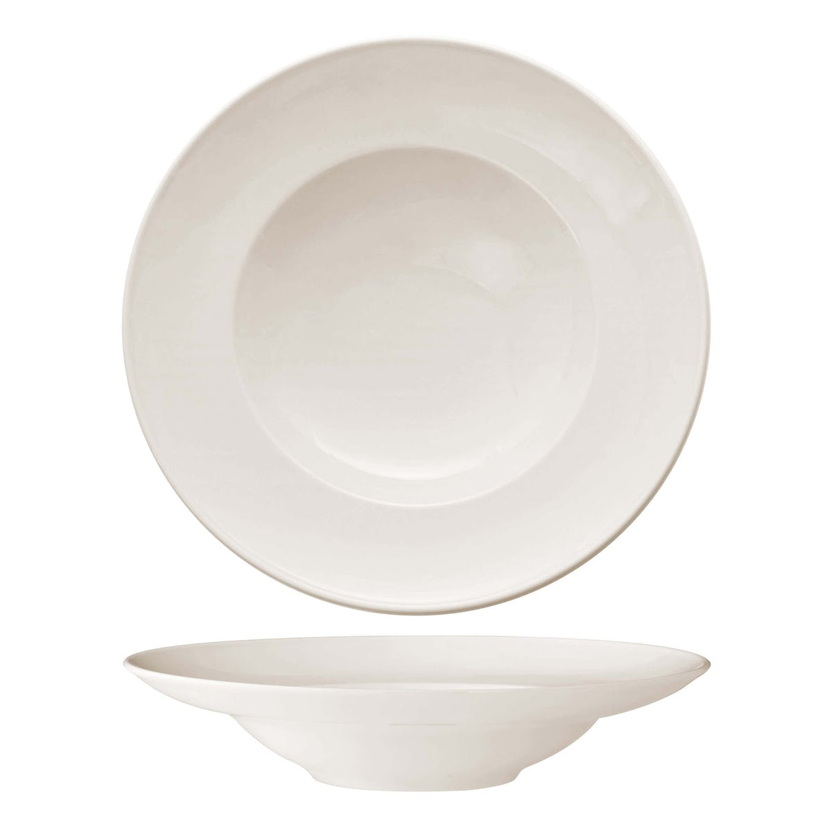 Gural Piatto Pasta in New Bone China 27 cm 6 Pezzi