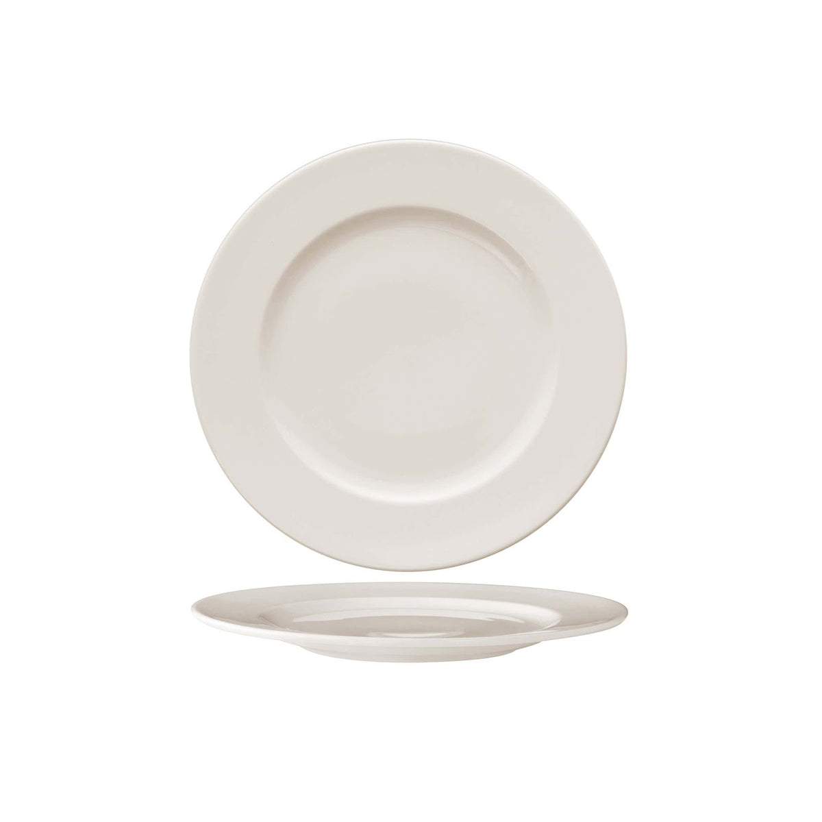 Gural Delta Piatto Pane in New Bone China 16 cm 12 Pezzi