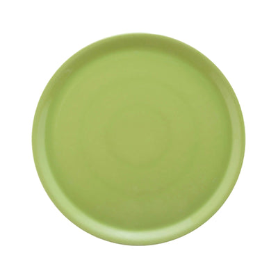 Saturnia Napoli Piatto Pizza Verde in Porcellana 33 cm 6 Pezzi