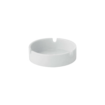 Posacenere Tondo in Porcellana Bianca Ø 9 cm 6 Pezzi