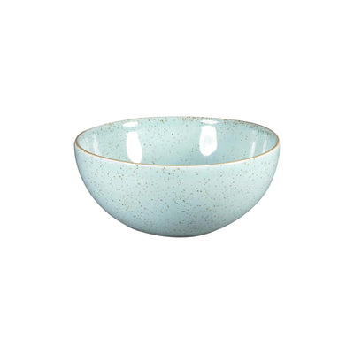 Churchill Stonecast Azzurro Puntinato Insalatiera in Ceramica Decorata a Mano 18,3 cm 6 Pezzi