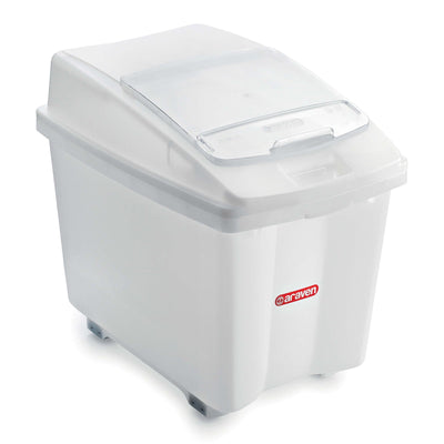 Contenitore per Ingredienti con Ruote in Polietilene 100 Litri 70,5x46,5 cm H 58 cm