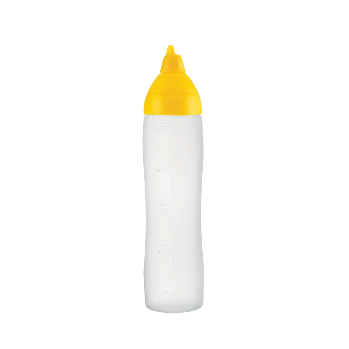 Dosatore Liquidi Professionale con Tappo Antigoccia Giallo 50 cl