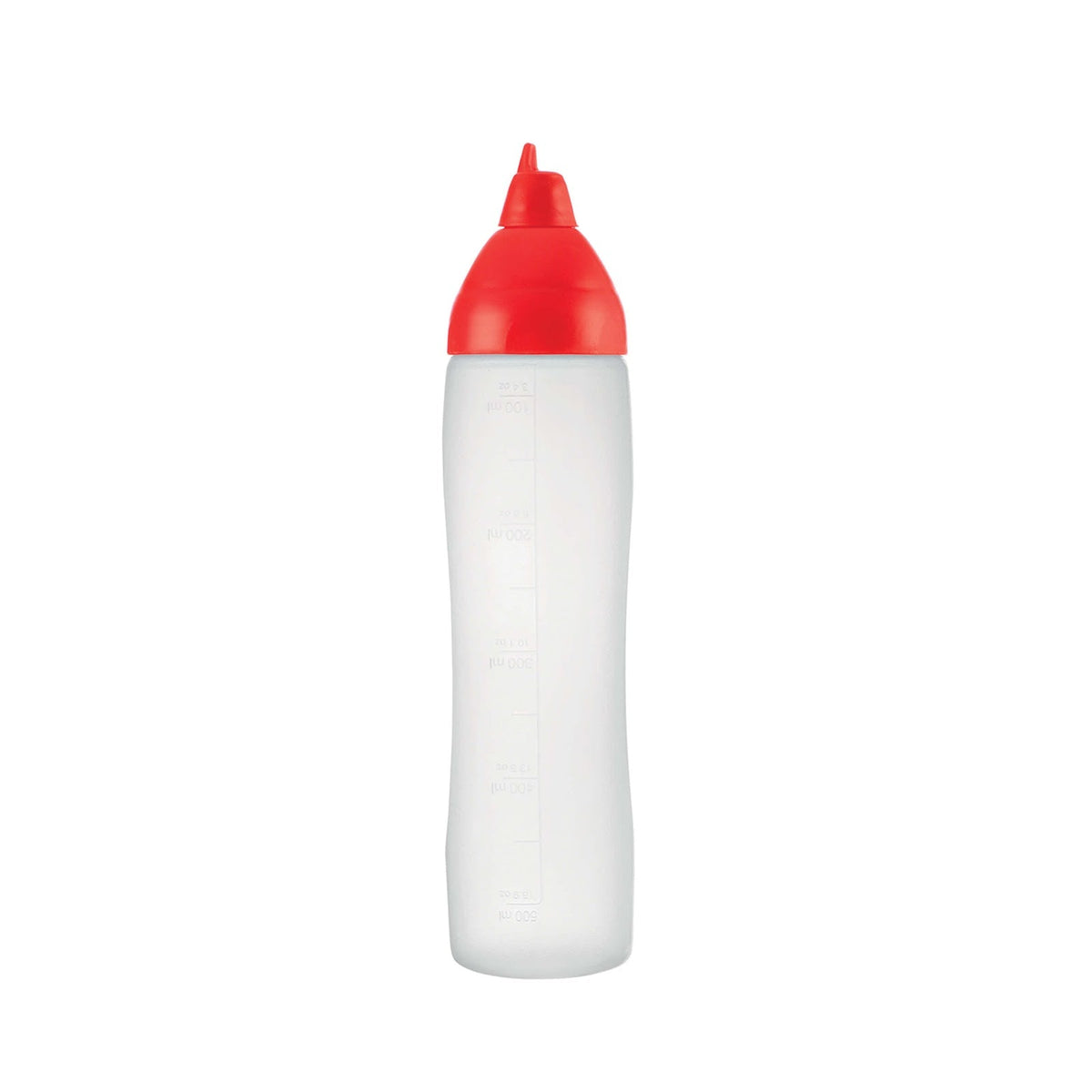 Dosatore Liquidi Professionale con Tappo Antigoccia Rosso 50 cl