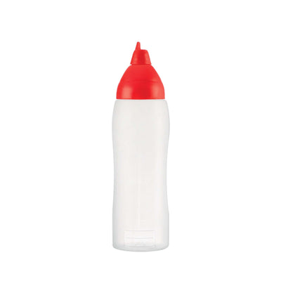 Dosatore Liquidi Professionale con Tappo Antigoccia Rosso 75 cl