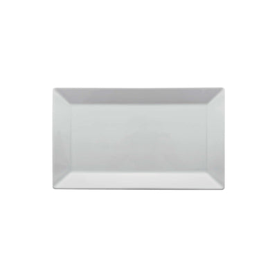 Saturnia Kimi Vassoio Rettangolare Porcellana Bianca 29x17,5 cm 6 Pezzi