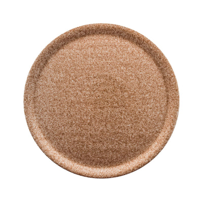 Saturnia Piatto Pizza Granito Biscuit in Porcellana 33 cm 6 Pezzi