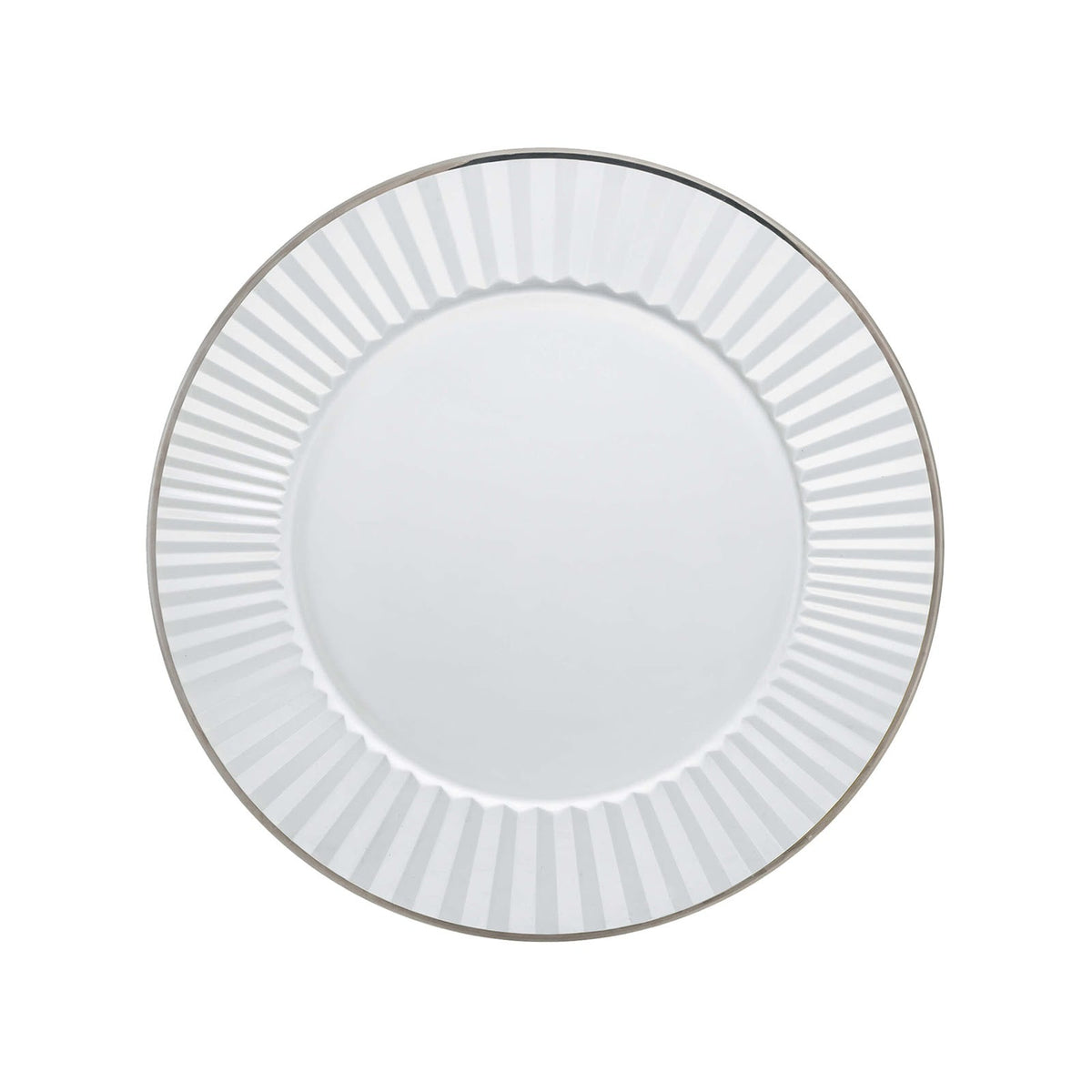 Diva Sottopiatto Ø 32 cm Filo Argento 12 Pezzi