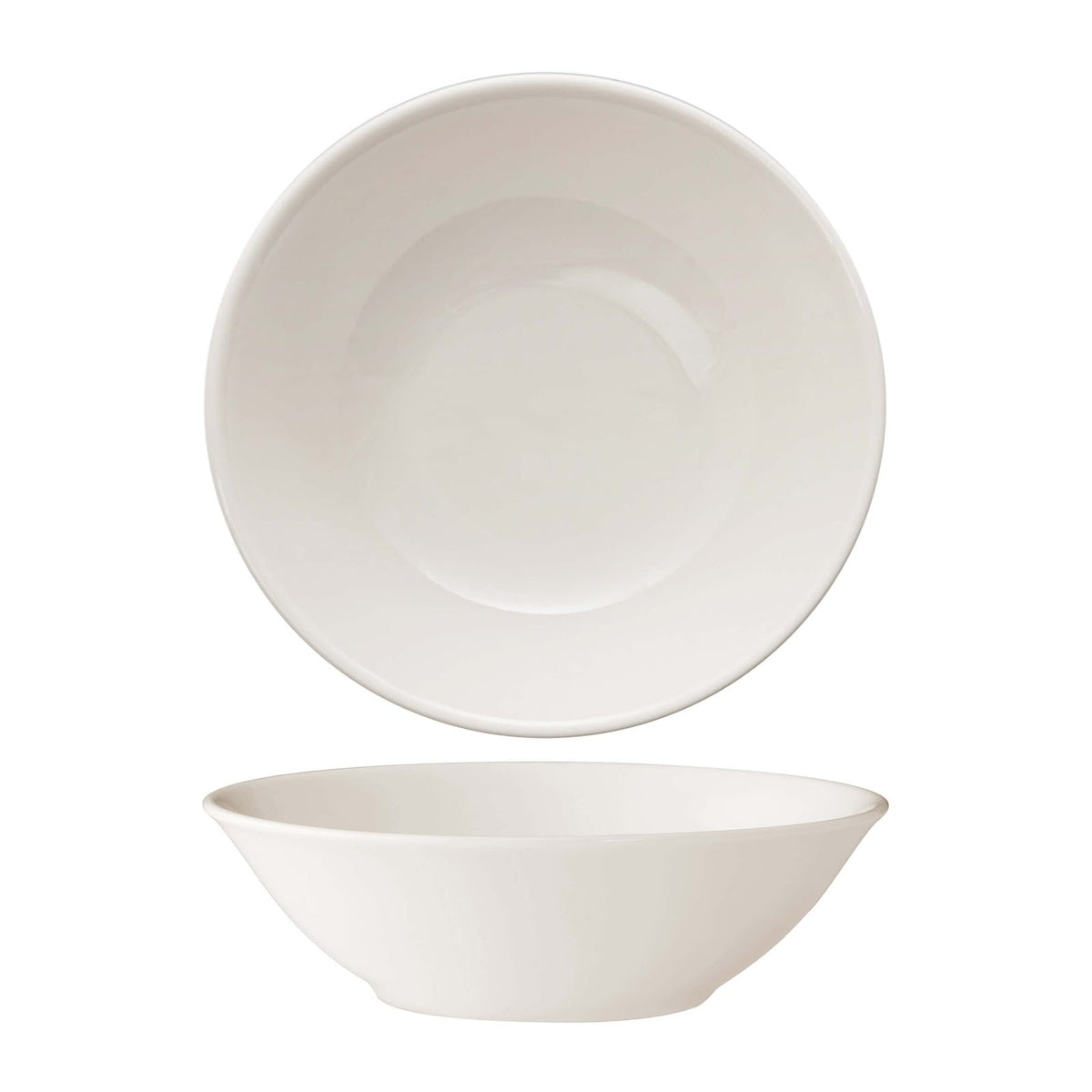 Gural Delta Insalatiera Svasata New Bone China 23 cm 6 Pezzi