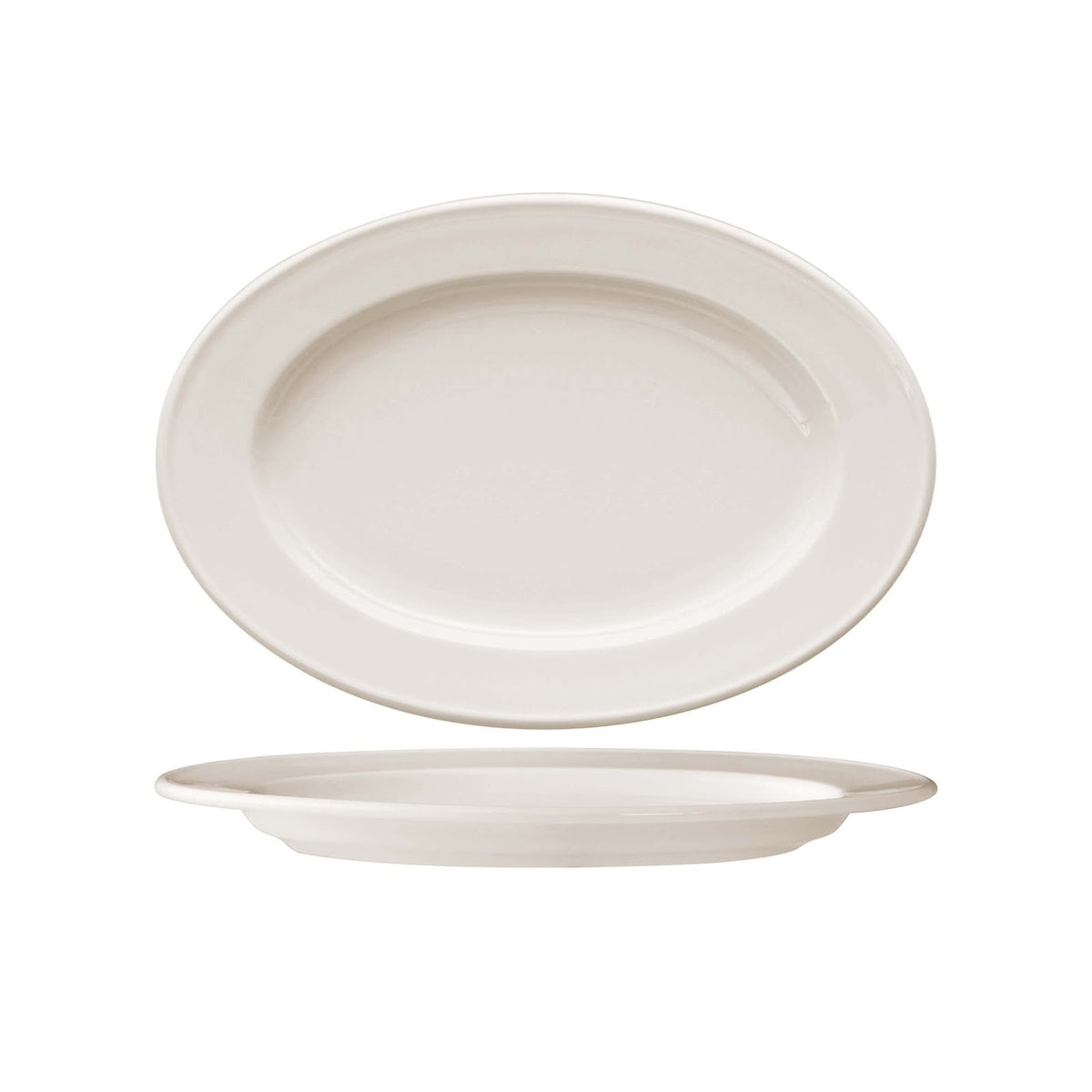 Gural Delta Vassoio Ovale New Bone China 24x17 cm