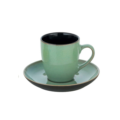 Stone Charm Piattino per Tazza Tè Verde 15 cm 6 Pezzi