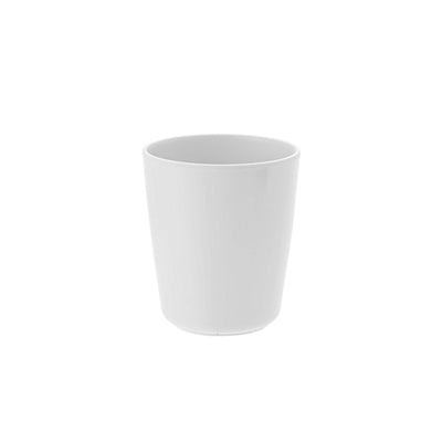 Bicchiere Acqua in Melamina Bianca 22,5 cl 12 Pezzi