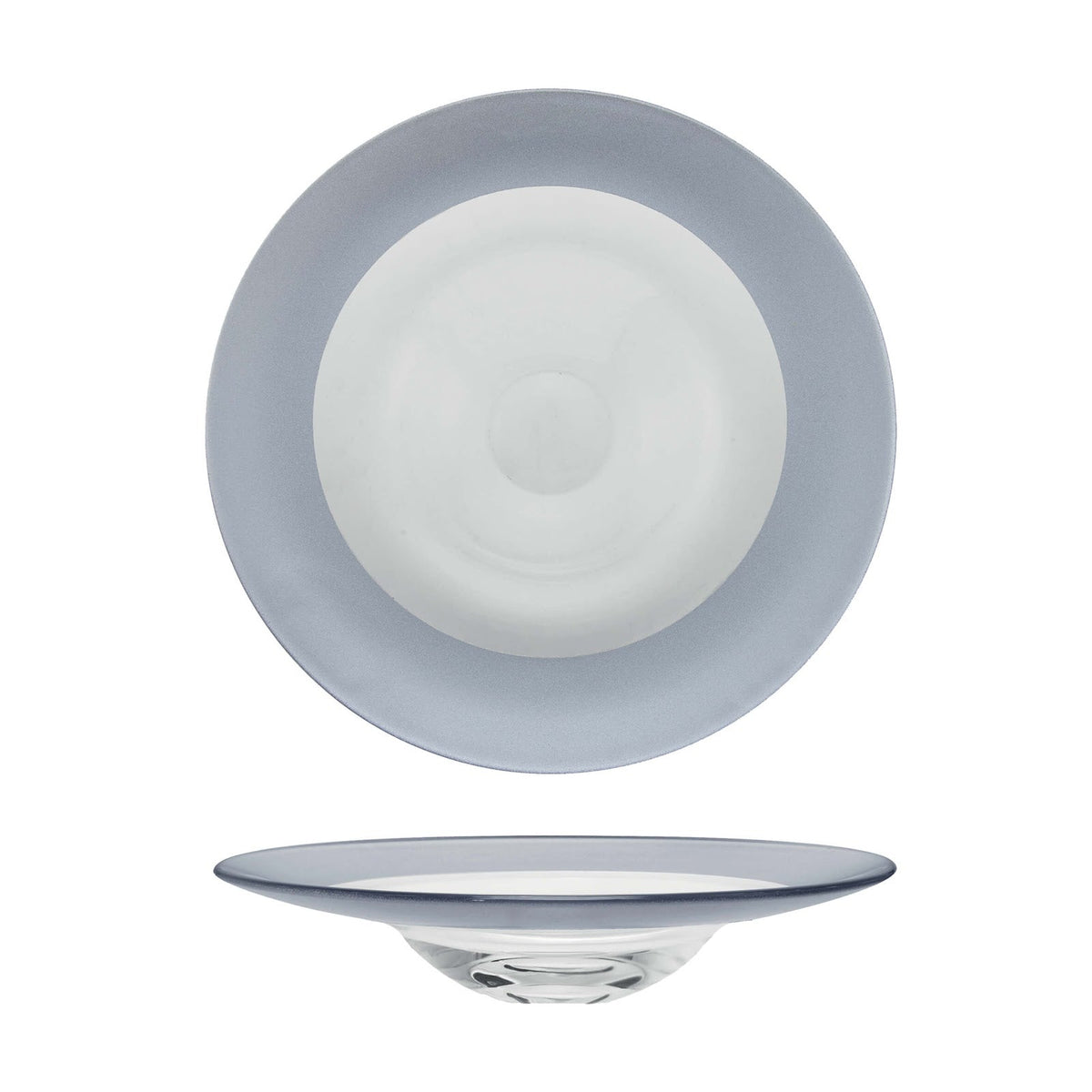 Rialto Pastabowl Ø 30 cm con Fascia Argento Metallizzato