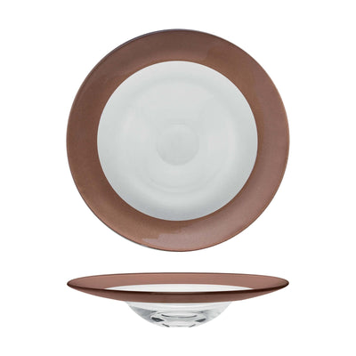 Rialto Pastabowl Ø 30 cm con Fascia Rame Metallizzato