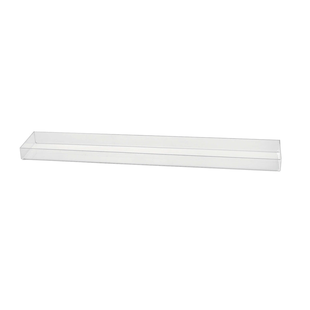 Vassoio in Plexiglass per Bar e Pasticceria 60x10 cm H 3 cm