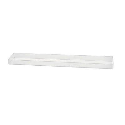 Vassoio in Plexiglass per Bar e Pasticceria 60x10 cm H 3 cm