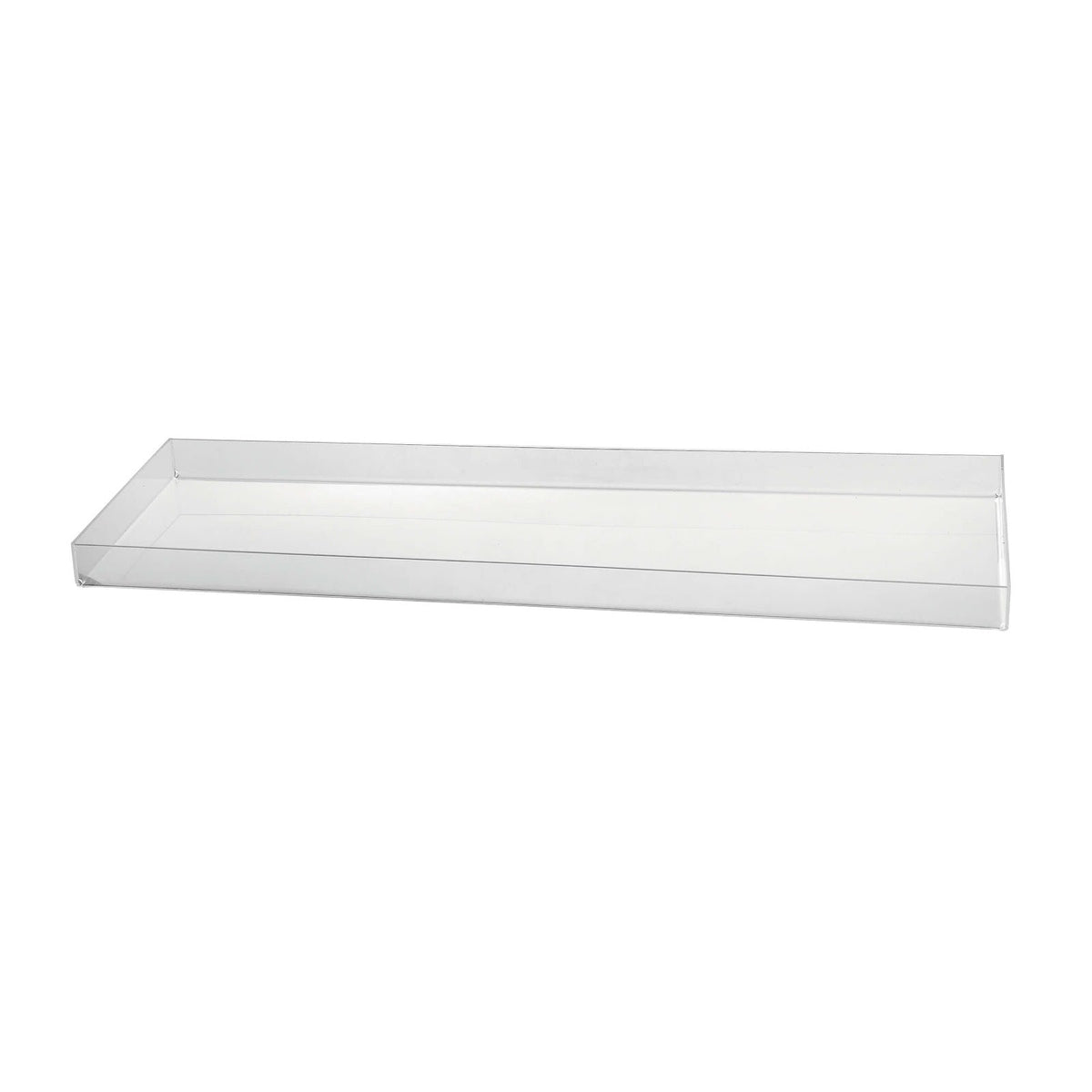 Vassoio in Plexiglass per Bar e Pasticceria 60x20 cm H 3 cm